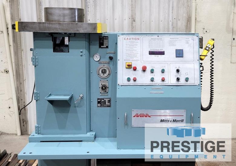 Mitts & Merrill K-3530 Hydraulic, 3.5" Max. Key Width, 30" Max. Stroke, Microprocessor Control, Tooling, 1987 #43359