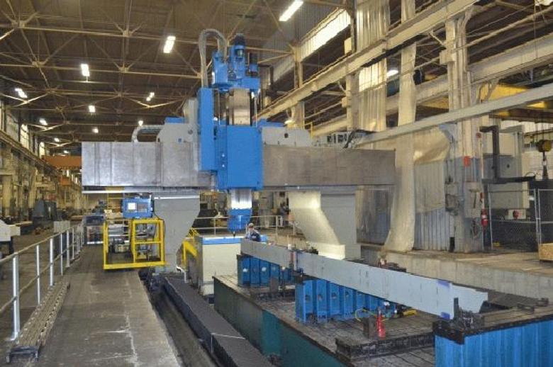 Ingersoll Tlvg Gantry, AAC, X1200",Y216",Z55", 2500 RPM, 125HP, Fanuc 31i CNC, '12 #21946