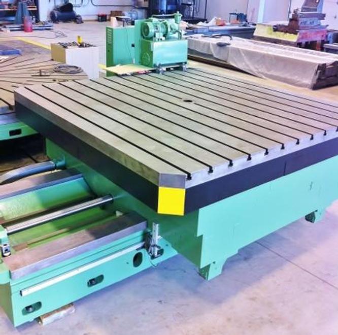 108" Kearns & Richards, 60 Ton Capacity, Outriggers, Ball Screw Infeed, #24024