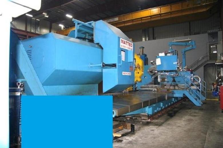 102" X 547" Matteo CNC AD 2600, 88" Over C/S, 137 Ton, 4-Way Bed, 134 HP, #27342