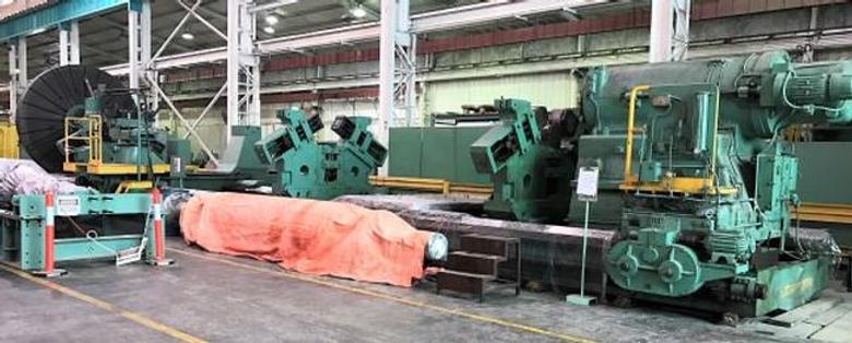 144" X 60' Betts, 124" Swing Over Carriage, 200 Ton Weight Capacity, #27684