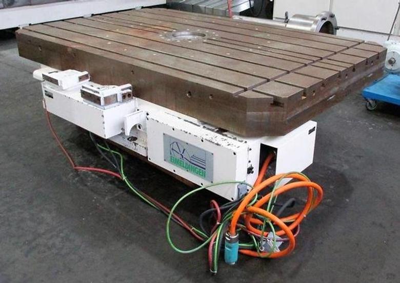 Eimeldingen 2-16/1600X1600, 63" X 98", 20.75"Tbl Ht, Full B-Axis, .001 Deg Indxg, '10 #28151