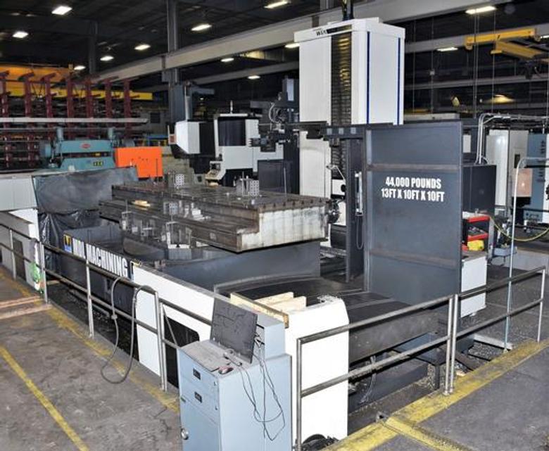 5.3" Hyundai-Wia KBN-135CL, X157", Y98", 71"X78"B-Ax RT, 2500 RPM, 44K Lb., '11 #29218
