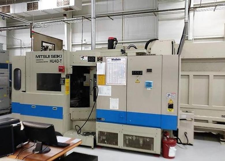 Mitsui Seiki HU40-T, 5-Axis, X24",Y22",Z28", 60 APC, 240 ATC, 15K RPM, F 15M, '04, #28787