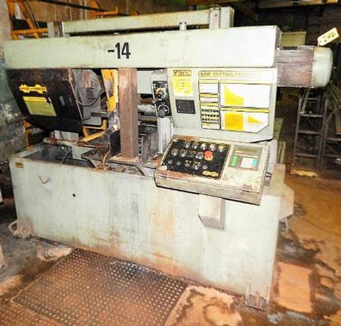 14" X 14" Hyd-Mech H-14, 14" Round, 1.50" Blade, 50-350 FPM, Hyd Clamping, 10HP, #27193