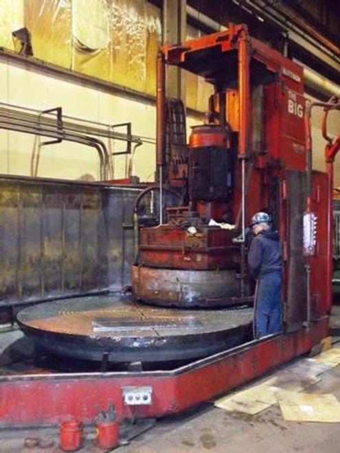 120" Mattison Geared Head, 144" Swg, 66" Wheel, 48" Vert, 300 HP, Quick Tilt Head, 1981, #4148