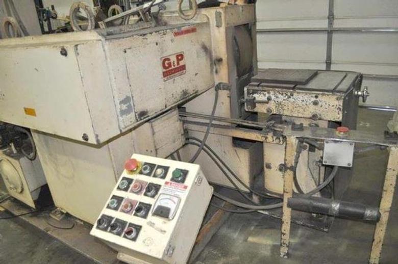 G & P Machinery 30 HP Double End Polishing Lathe