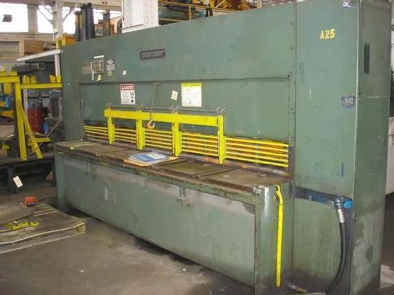 1/2" X 10' Cincinnati Century 4H10, 48" FOPBG, (2) Front Support Arms, 25 HP, 1976, #4098