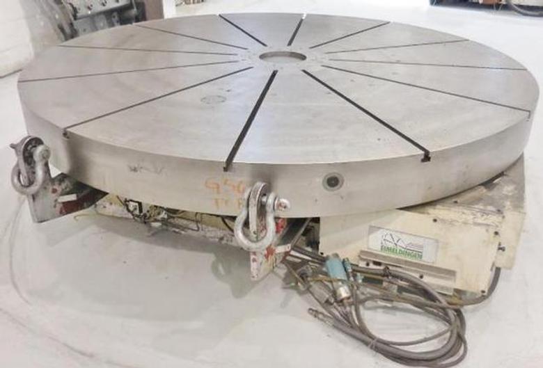 Eimeldingen 96" CNC Rotary Table, 360,000