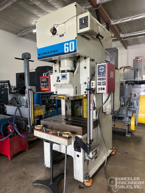 Komatsu OBS 60-2 Open Back Gap Frame Press #7783 #2