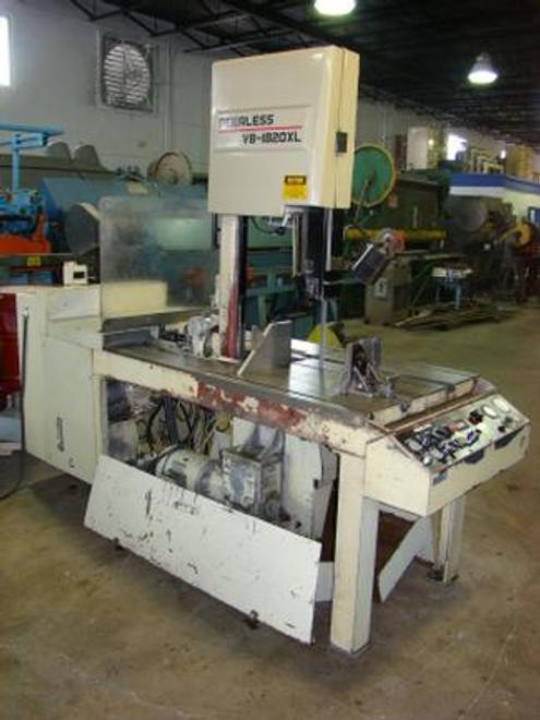 18" X 20" Peerless VB-1820XL, Hyd Tilting Column, 1" Blade, Coolant, 1996, (3) Avail, (5944)