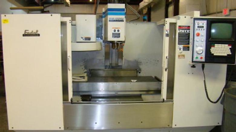Fadal No. 5020A, 50"X, 20"Y, 20"Z, 40 Taper, 30 ATC, 15HP, CNC88 Ctrl, '98 (5883)