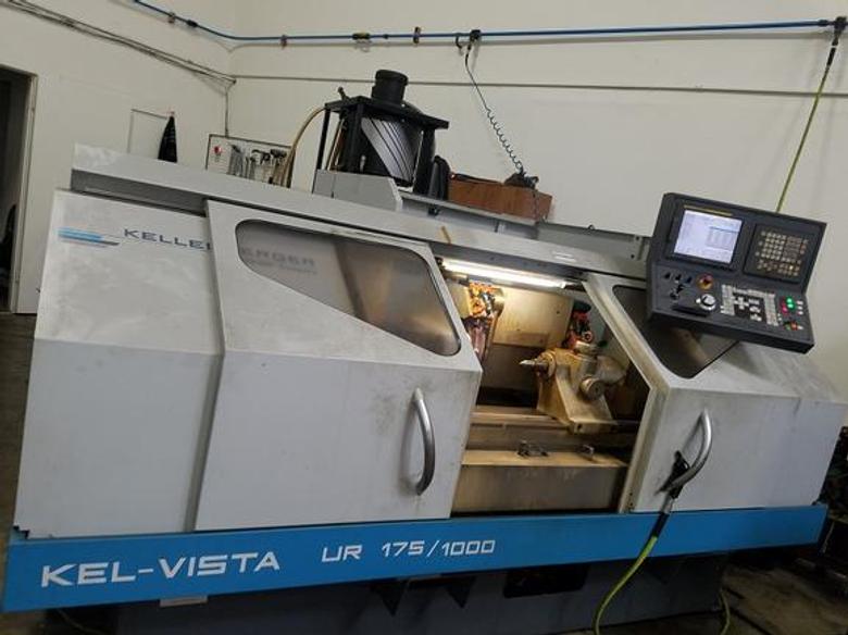 14" X 40" Kellenberger Kel-Vista UR 175/1000 OD/ID, New 2005, ID Spindle, Fanuc 21iT