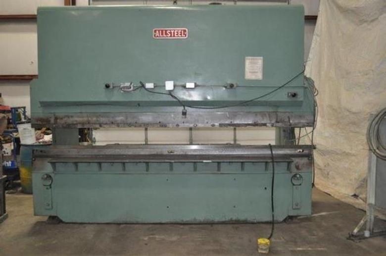 120 Ton Allsteel 120-12 Hydraulic Press Brake, 12'