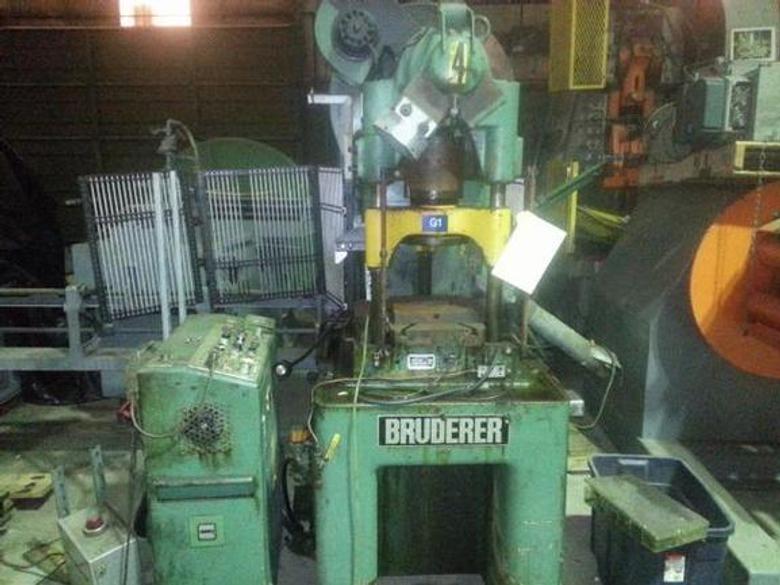 30 Ton Bruderer BSTA30 3-Post High Speed Press