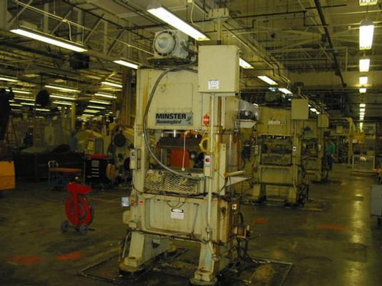 30 Ton Minster HB2-30 Hummingbird High Speed Straight Side Press