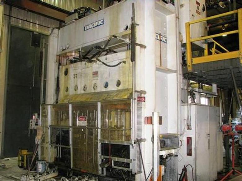 500 Ton Pacific 400 OBL Series 12 Hydraulic Press