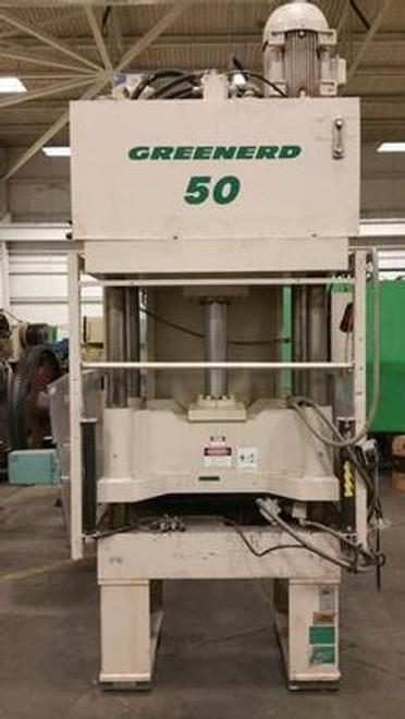 50 Ton Greenerd HD-50-36-36 4-Post Hydraulic Press