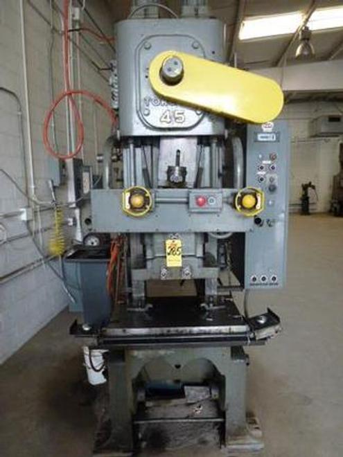45 Ton Clearing Torc Pac 45 OBI Press