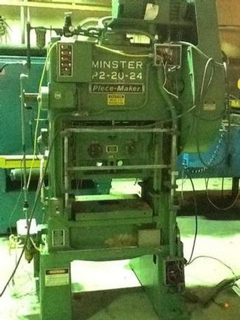 20 Ton Minster P2-20 SSDC Press