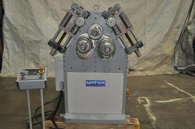 2.5" Sampson Vertical Angle Bending Rolls 
