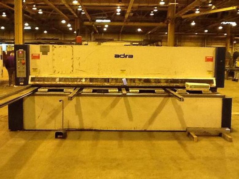 3/8" X 13' Adira Hydraulic Squaring Shear