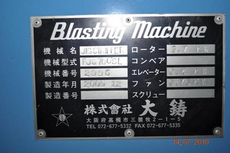 Daichu FJS-700SL Shot Blasting Machine