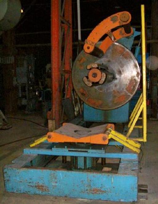 40,000 Lb. X 60" American Steel Line Uncoiler Straightener Combination