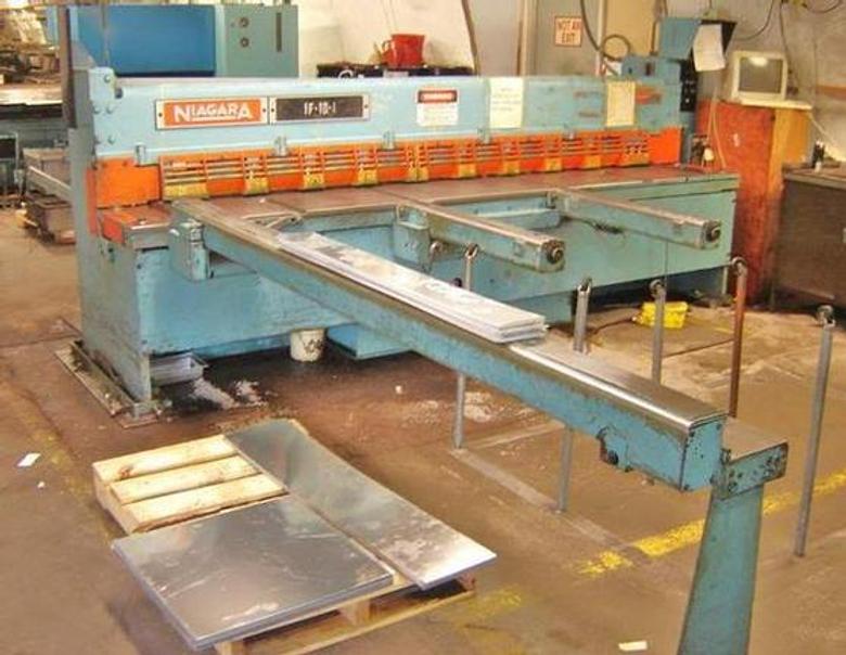 1/4" X 10' Niagara Hydraulic Shear