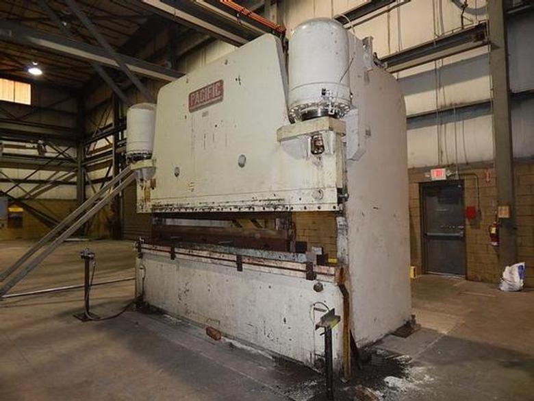 600 Ton Pacific 600-14 Hydraulic Press Brake, 14'