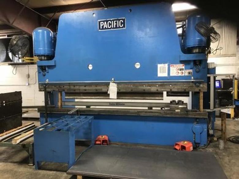 400 Ton Pacific K400-14 Hydraulic Press Brake, 14', Completely Rebuilt By Pacific 2017