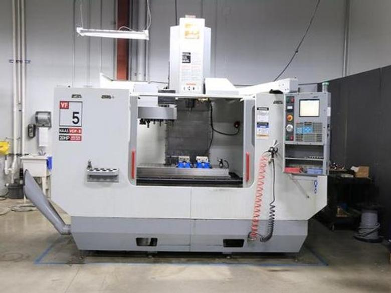 Haas VF-5D/40 Vertical Machining Center, Mfg 2004