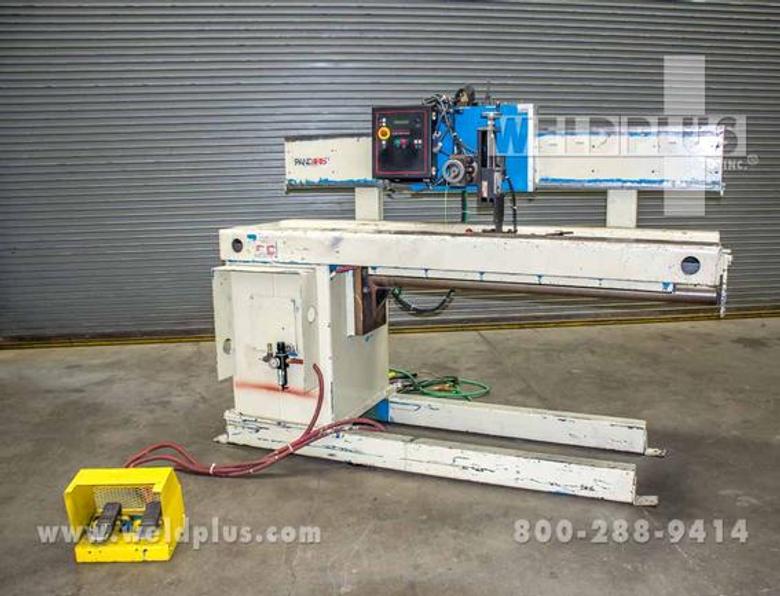 Pandjiris 4' External Seamer, 54" Total Welding/ Clamping Length Cap, Ready To Be Rebuilt