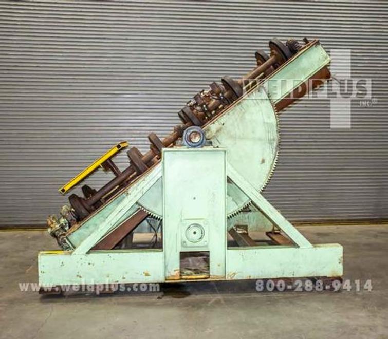 30,000 Lb. Tilting Unit Frame Turning, 25' Length Capacity, V/S, Power Tilt, Rubber Wheels 
