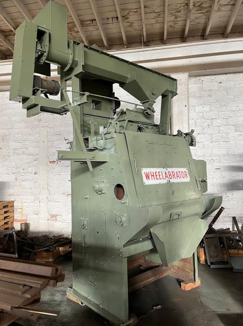 WHEELABRATOR MB300? TUMBLAST 42" X 27" DOOR SHOT BLASTER