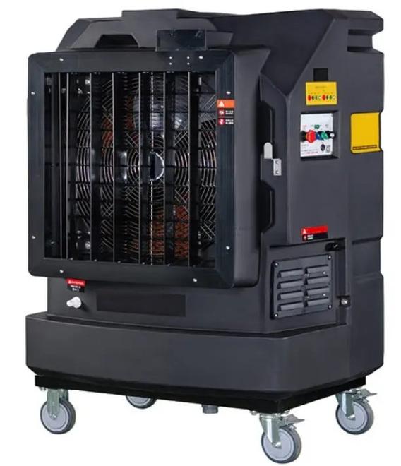 M-802-Cool Electric Shutter Inverter Portable Evaporative Water Cooling Fan