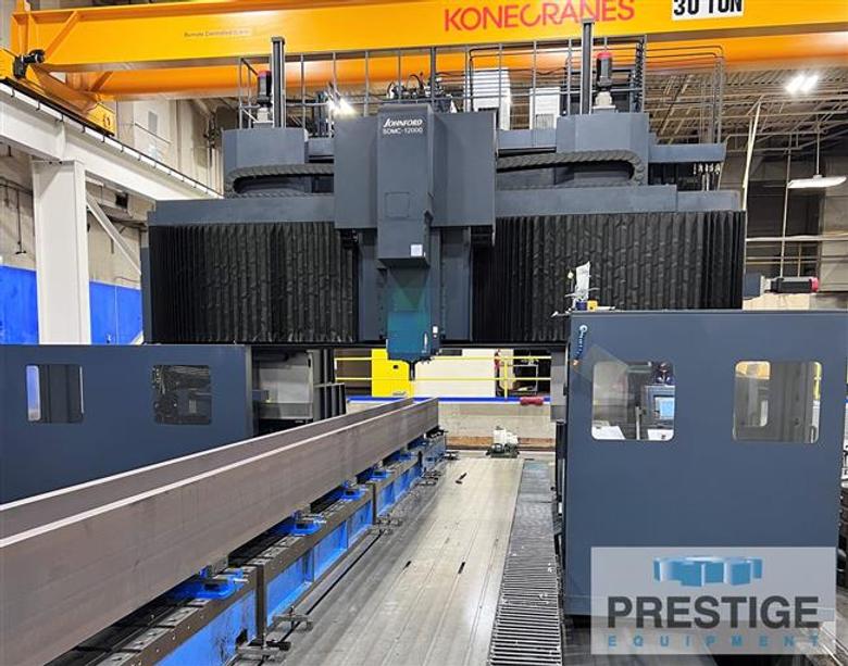 Johnsford SDMC 5-Face Gantry Mill with Adj. Rail, x-472", Y-141" z-55", 40 ATC, TSC, Fanuc 31i, 2017 #32073