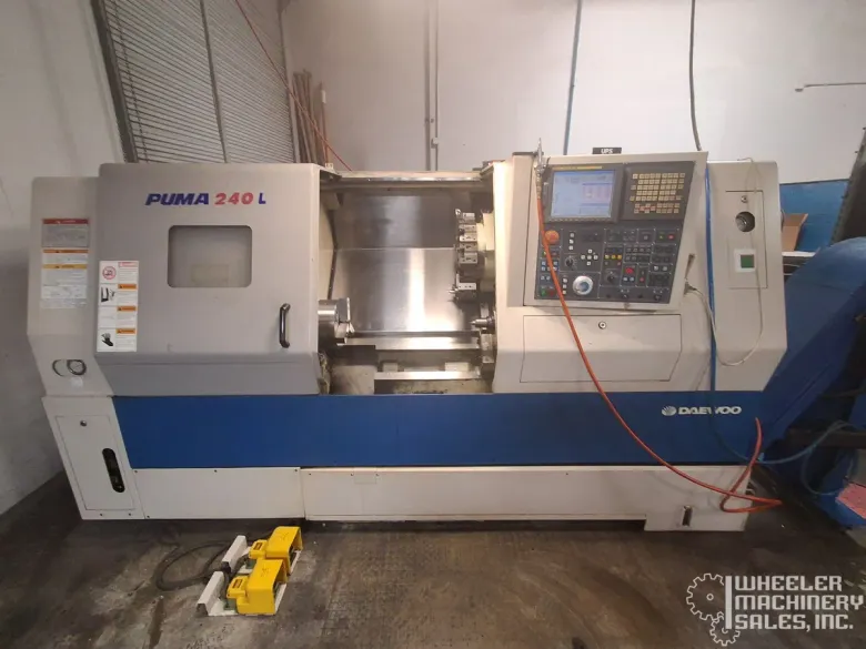 2005 DAEWOO Puma 240L CNC Lathe #8396 #1