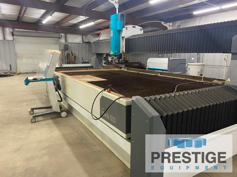 Flow Mach 500 4020 XD 6'5" x 13', Dynamic 5-Axis Head, 94,000 PSI, 50 HP, Ebbco Closed Loop, Low Hrs, 2023, #43957