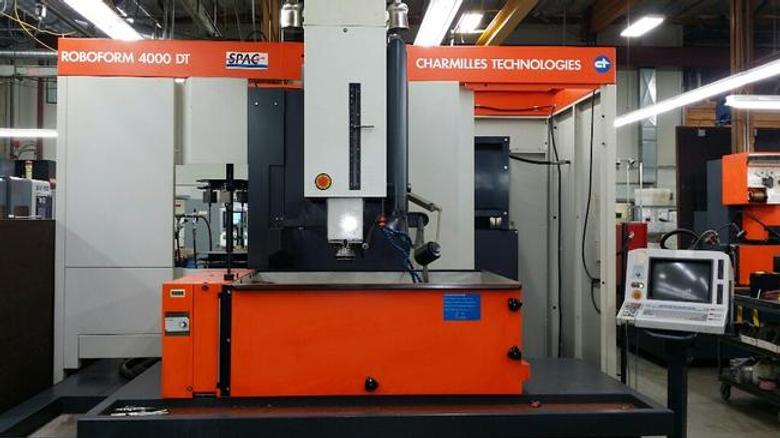 Charmilles 4000DT Ram/Sinker EDM, C-Axis, 40 Sta ATC, '97, 18x12x16", 3R Tlg Pkg, #32371