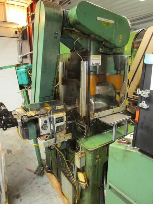 Used Bruderer 30 Ton High Speed Press, Model BSTA 30, .315-1.57 Adj Stroke, 135-800 SPM, 1.57" Slide Adj, STK# 1287