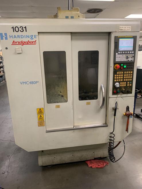 2006 HARDINGE VMC480P3 VMC w/3Station 5C Indexer