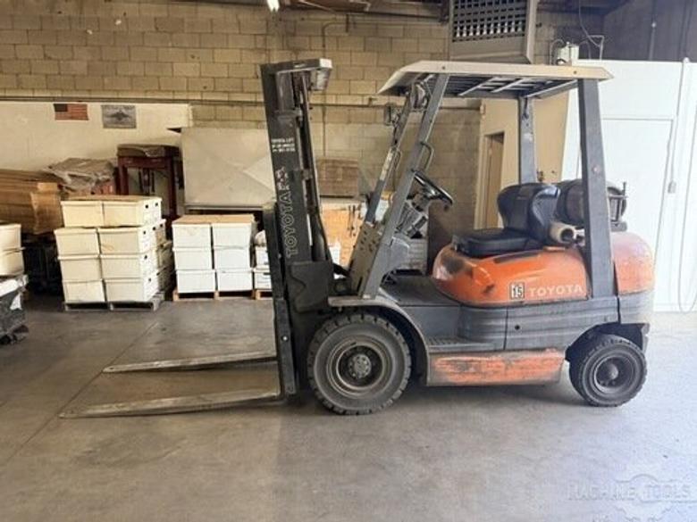 Toyota 42-6FGU25 LPG Forklift, 4,100Lbs. Capacity, 8,163 Hrs.
