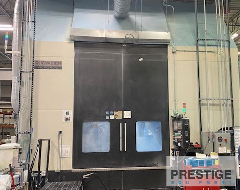CHEVALIER FVL-1600VTC-C, 63" 4-Jaw Chuck, 78" Swing, Milling, C-Axis, Milling,  48 ATC, Fanuc Oi-TF, 2015, #32513