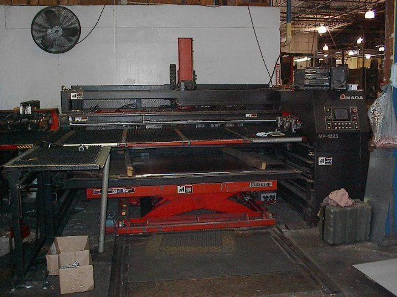 MP 1225, Amada Touch Screen, 230V/3/10 KVA, 75PSI New:1997