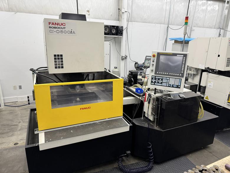 Fanuc Robocut C600iA wire EDM
 2012, Fanuc 31i-W Control, 15.1" LCD Touch Screen, World-renowned FANUC Auto-Threader