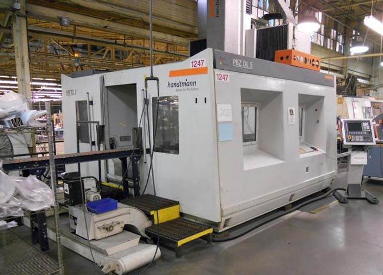 Handtmann PBZ DL 5-Axis CNC Profile Machining Center, X-78", Y-43", Z-27", 28000 RPM, Siemens 840D CNC'07 #24617
