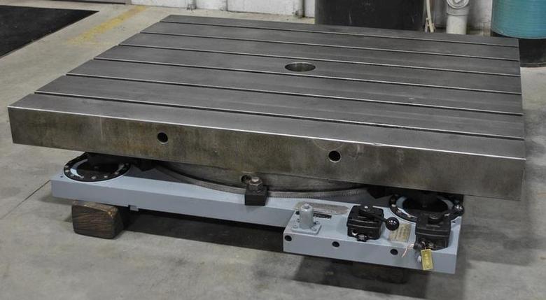48" X 60" Giddings & Lewis Airlift Index Table 