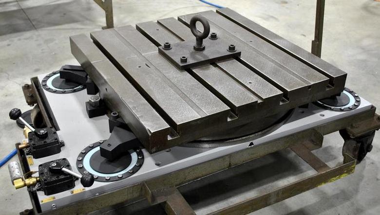 30" X 30" Giddings & Lewis Airlift Index Table 