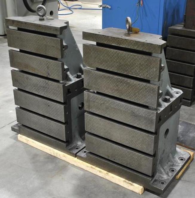 Angle Plates, DeVlieg 32" X 30" High 4-Piece Set